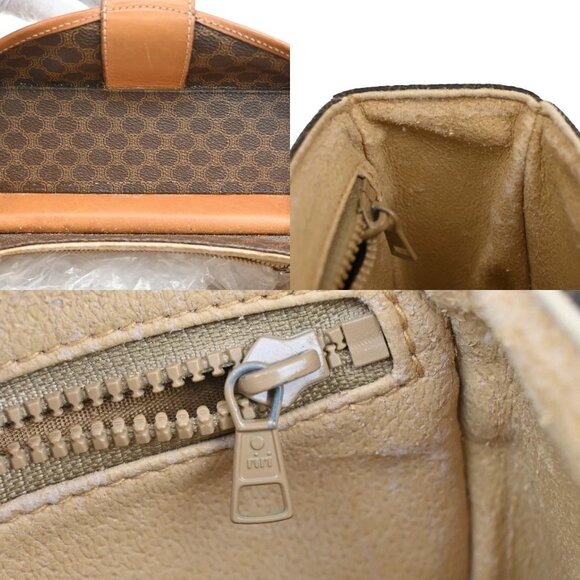 CELINE Macadam Pattern Horse Carriage Crossbody Shoulder Bag PVC Leather 31KA940 - Picture 8 of 16